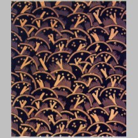 'Cherry orchard' textile design by Paul Nash, produced by Footprints in 1925..jpg